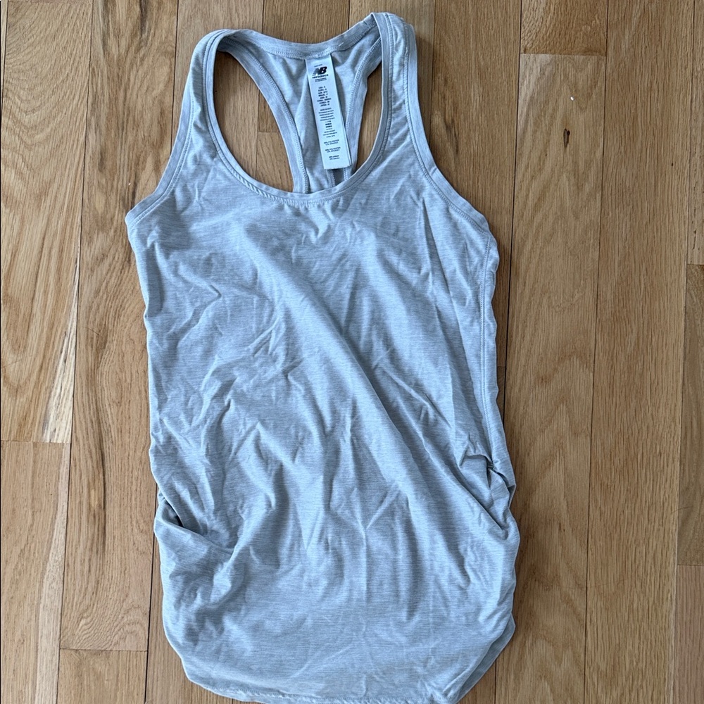 New Balance Light Gray Women's Tank Top